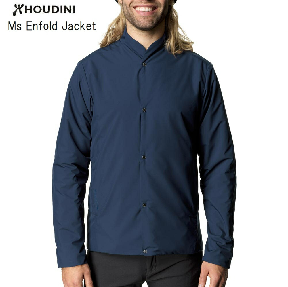 楽天市場】フーディニ HOUDINI Ms Enfold Jacket 198 deep sea blue