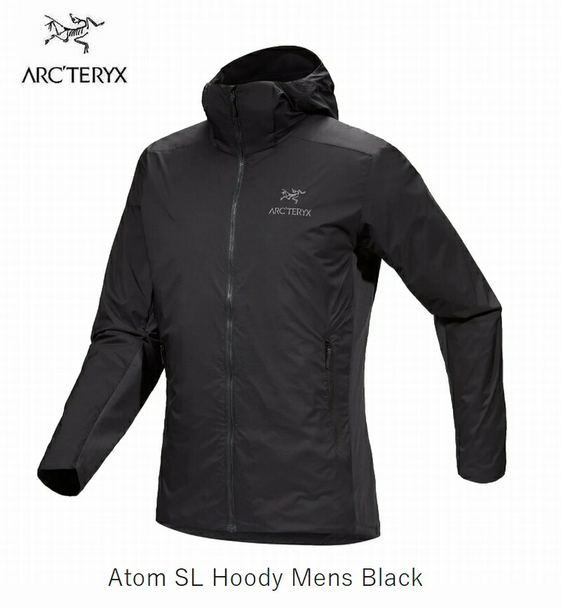 楽天市場】アークテリクス ARCTERYX Atom SL Hoody Mens Black