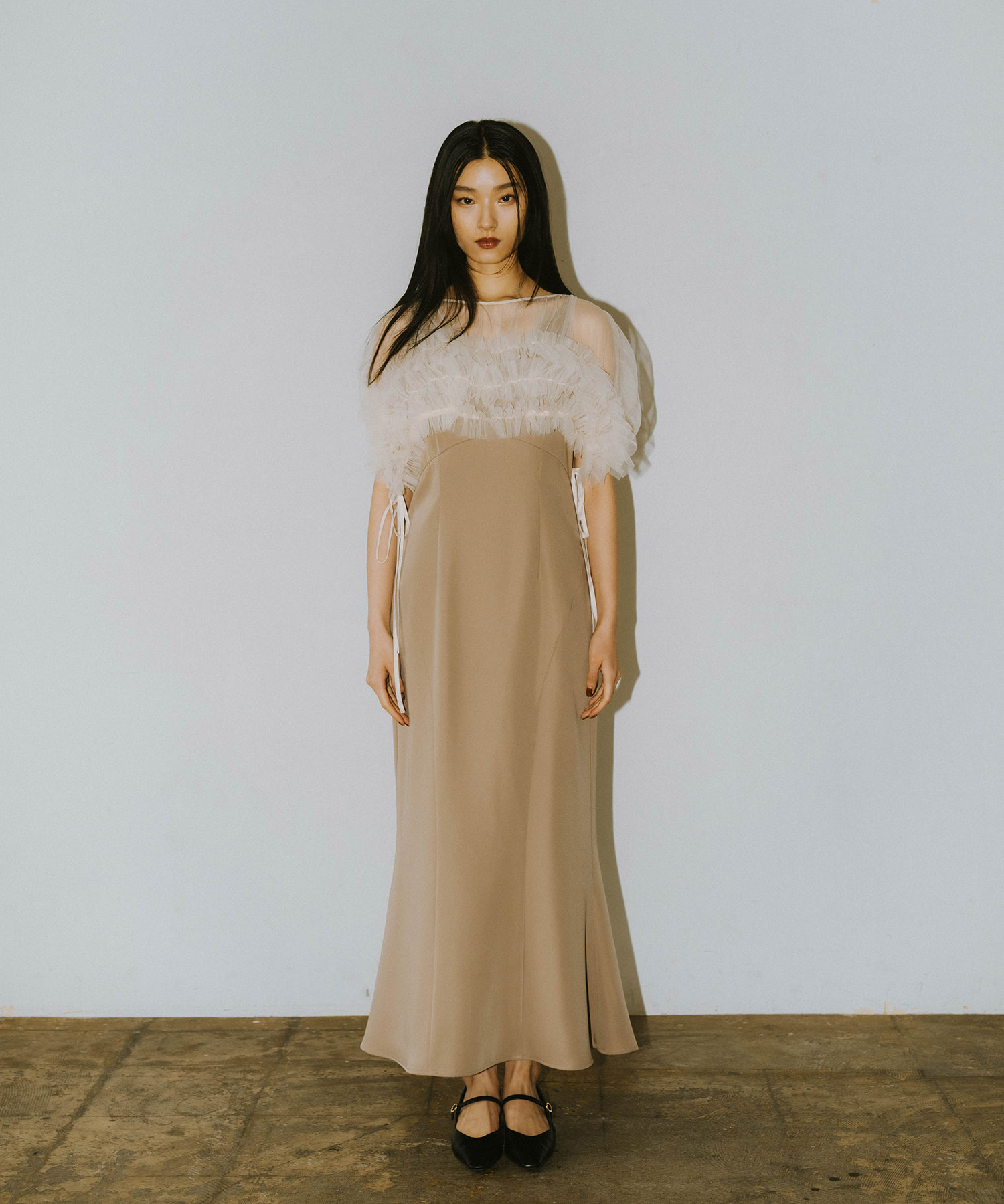 楽天市場】【公式】 ANDRESD アンドレスド 【 volume soft tulle dress