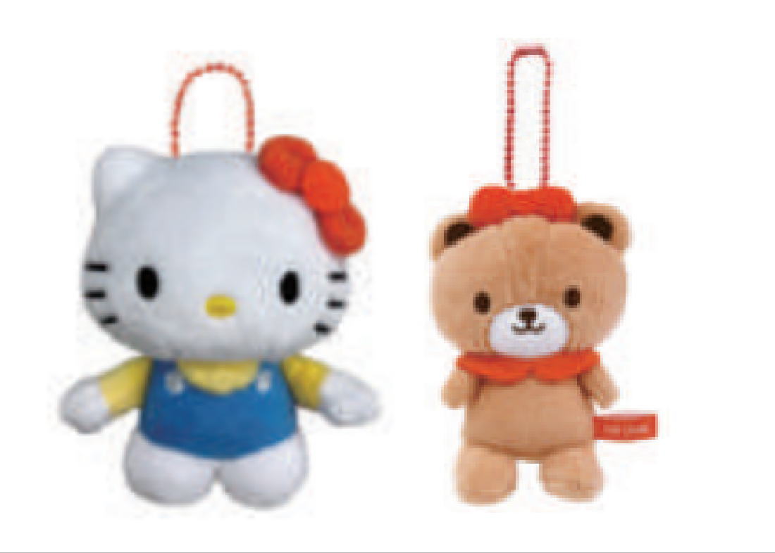 楽天市場】サンリオキャラクターズ ぬいぐるみマスコットキーホルダー