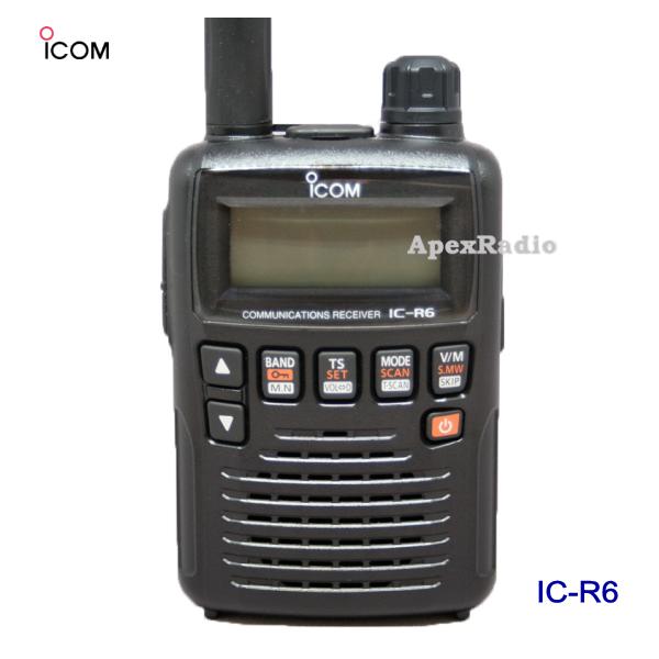 楽天市場】IC-R6 広帯域受信機 （受信改造済）アイコム ハンディ