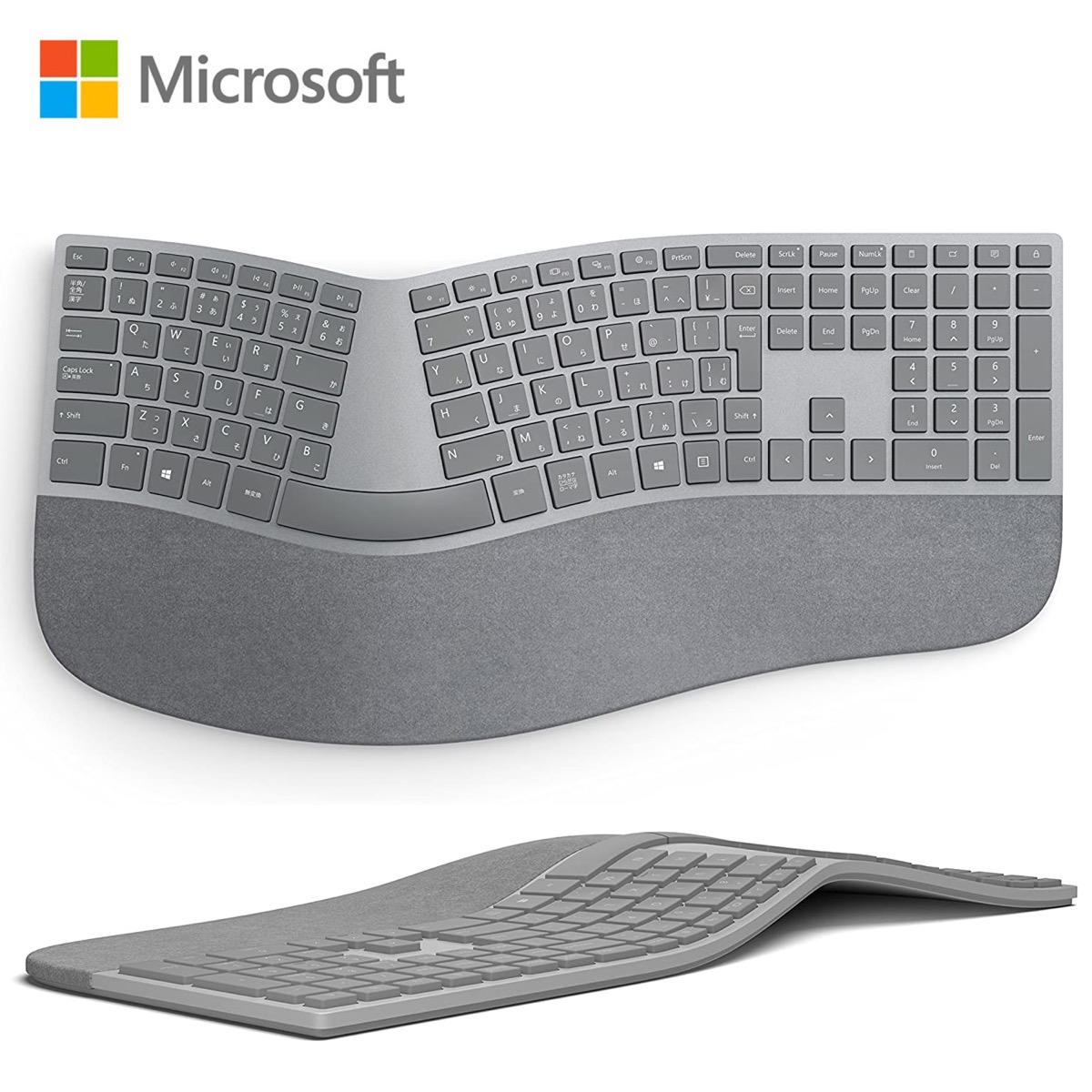 楽天市場】3RA-00017 Surface Ergonomic 無線キーボード 日本語キー