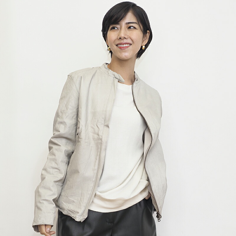 楽天市場】【40％OFF】sisii シシ シングルライダースウォッシャブル