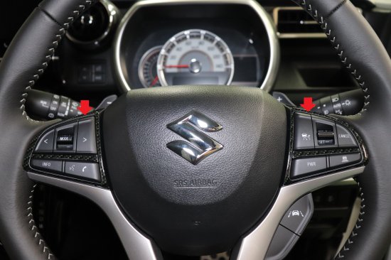 楽天市場】スペーシアカスタムハイブリッドMK53S ステアリングスイッチ