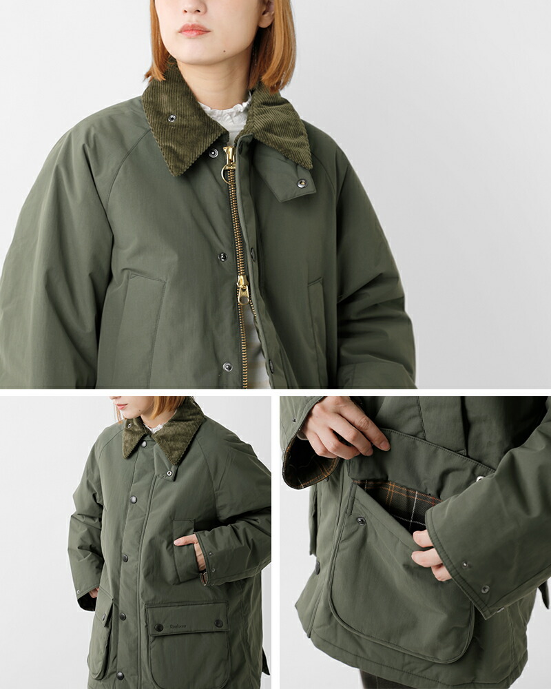 楽天市場】Barbour バブアー ビデイル パデッド カジュアル ジャケット