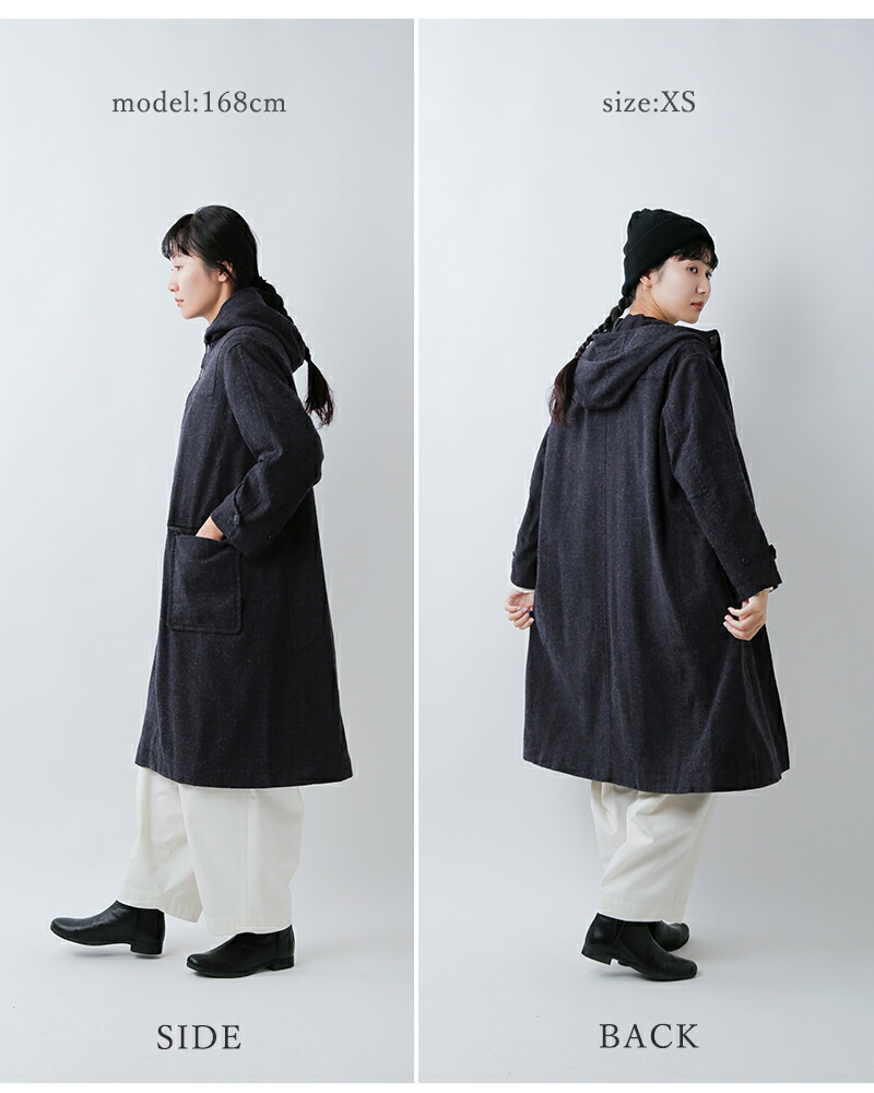 楽天市場】FIR MUM フィル マム ウール 千鳥 ダッフルコート sn