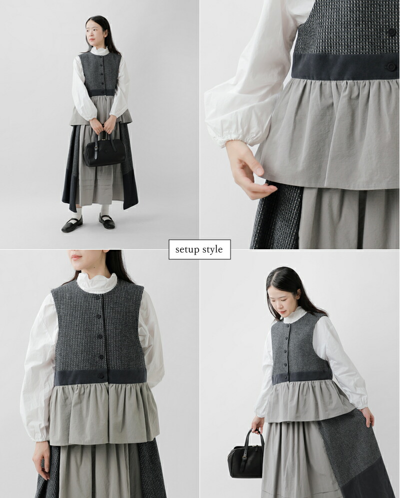 楽天市場】セール【40%OFF】MAGALI マガリ ピンドット ツイード