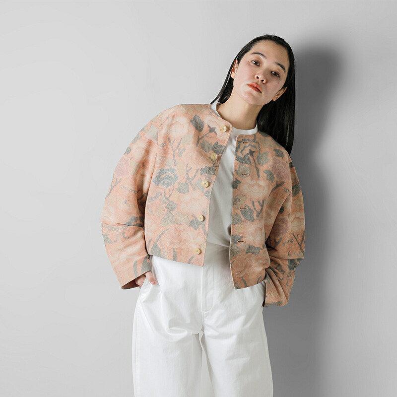 楽天市場】LOEFF ロエフ リネン フラグメント フラワー ノーカラー