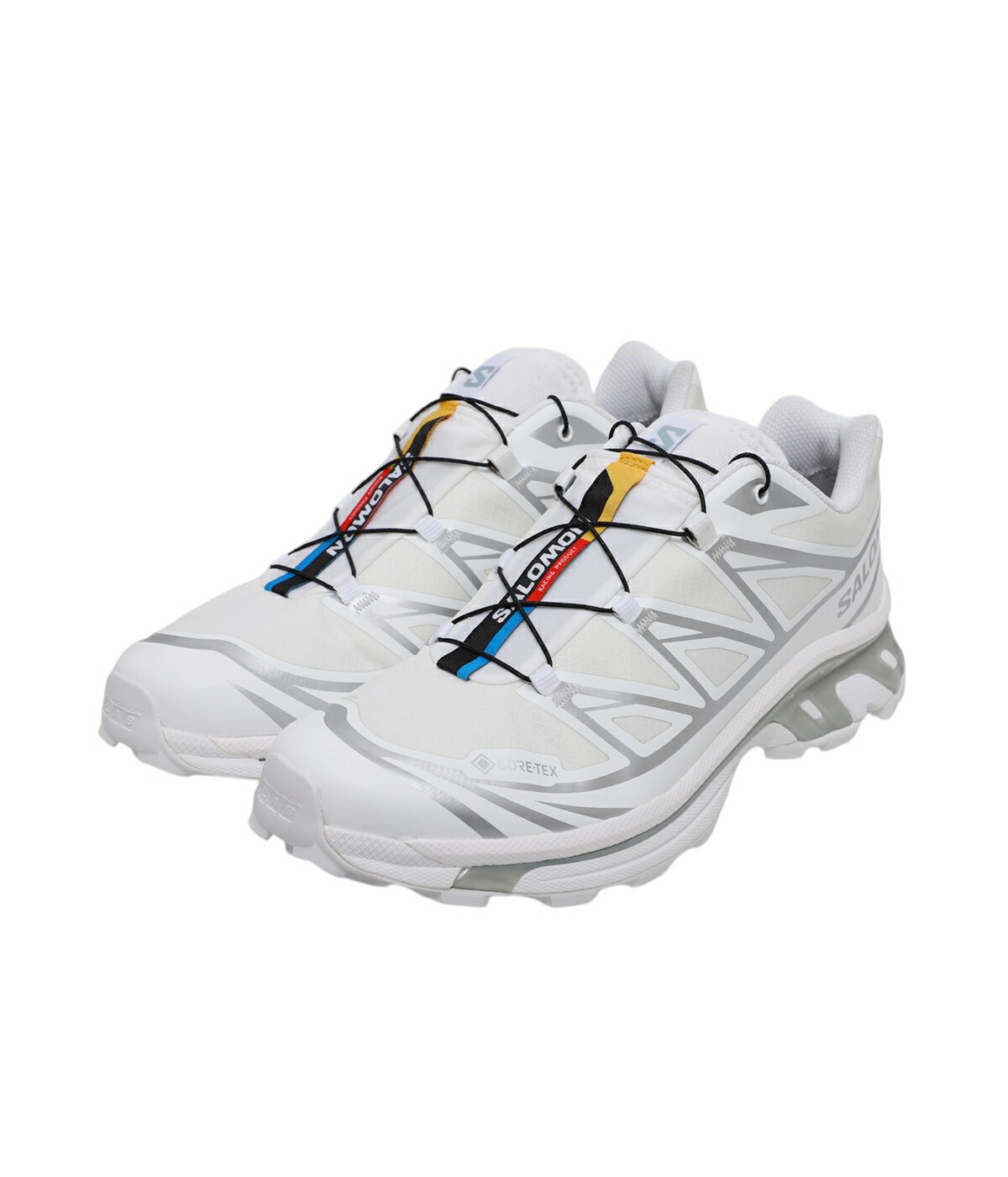 楽天市場】[送料無料]SALOMON SNEAKERS : XT-6 GTX White/White/Ftw
