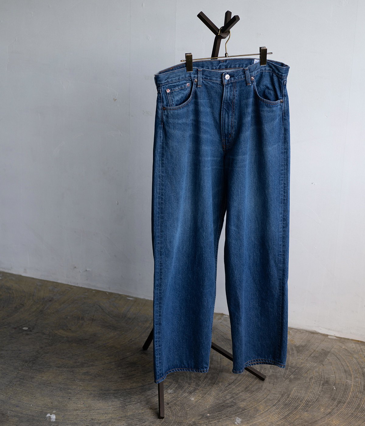 楽天市場】[送料無料]orSlow : 別注 SUPER DAD'S DENIM PANTS