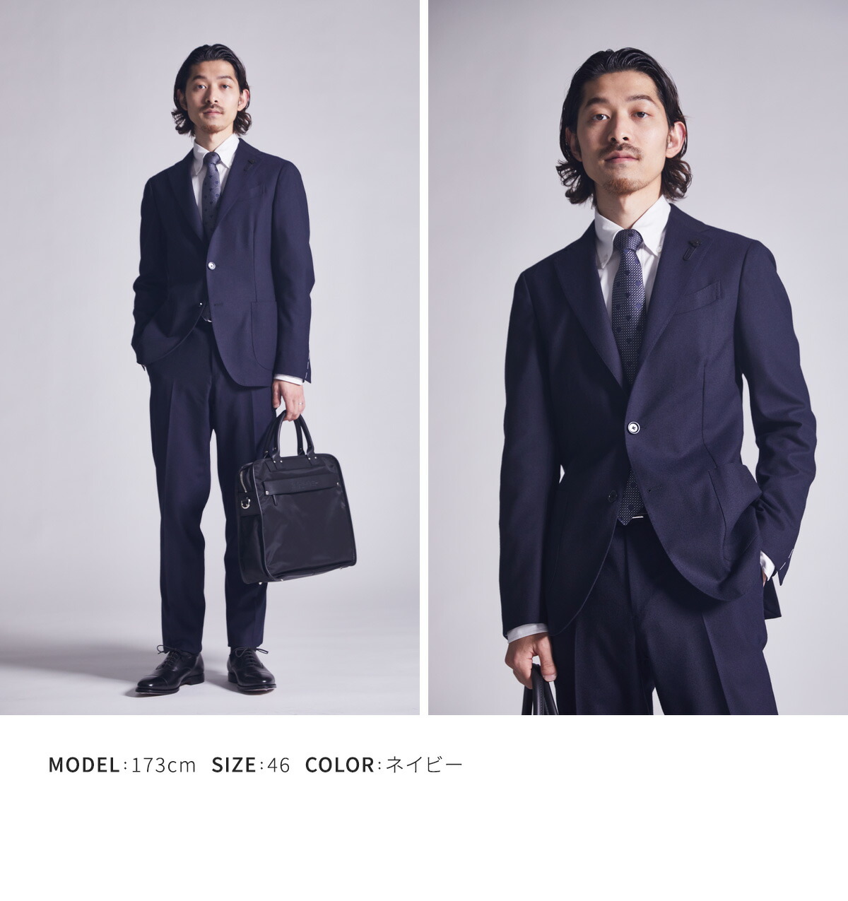 楽天市場】[送料無料]LARDINI : EASY SUITS / technical fabric A / 全