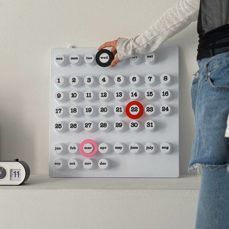 楽天市場】The Ring-A-Date perpetual calendar リプロダクト ウォール