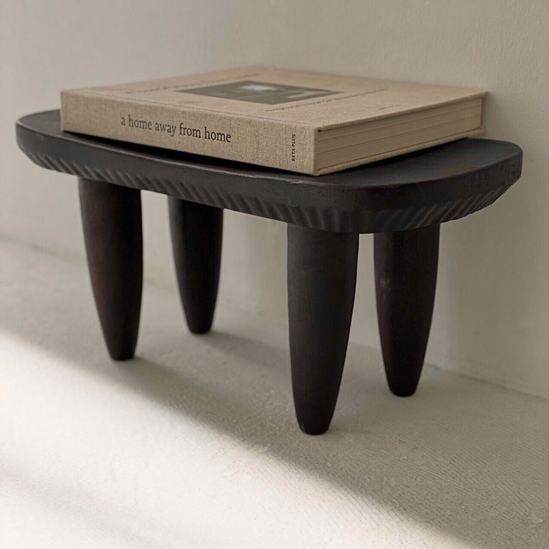 楽天市場】予約販売3月上旬～3月中旬頃発送予定 SENUFO STOOL 木彫り