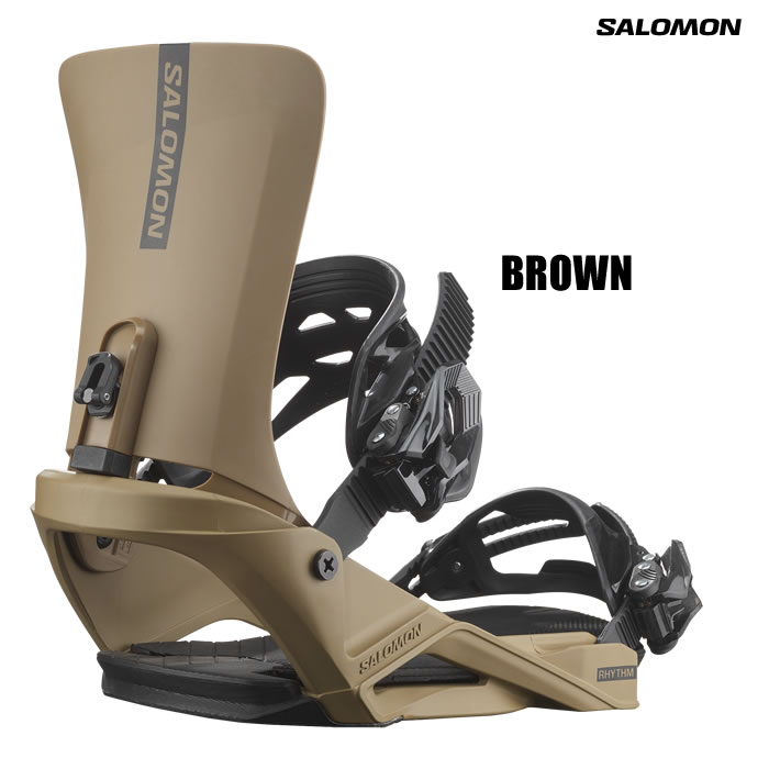 美品 SALOMON BINDING スノボ ビンディング 迷彩 SALOMON（サロモン