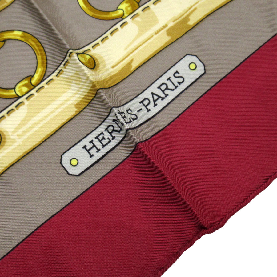 楽天市場】エルメス HERMES スカーフ カレ90 aux champs フィールドへ