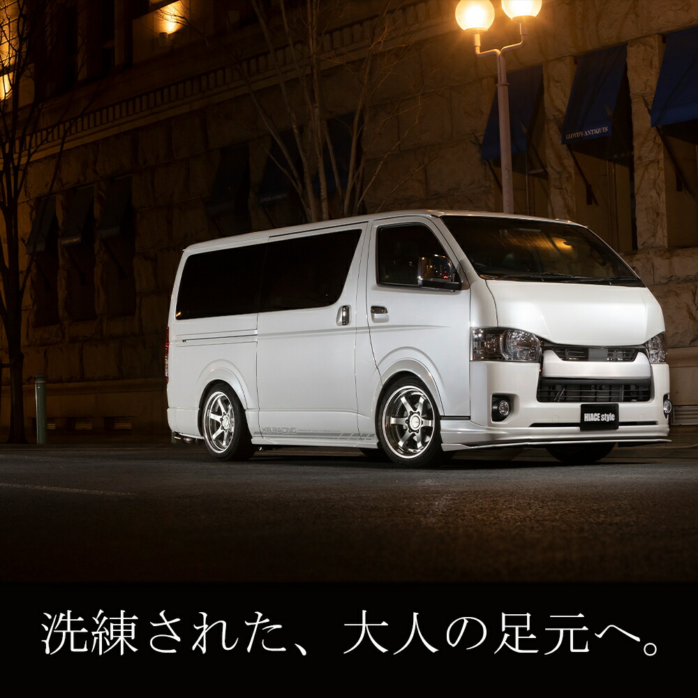 楽天市場】BUANJAPAN 2ピース 18インチ 【レッドクリア】ハイエース