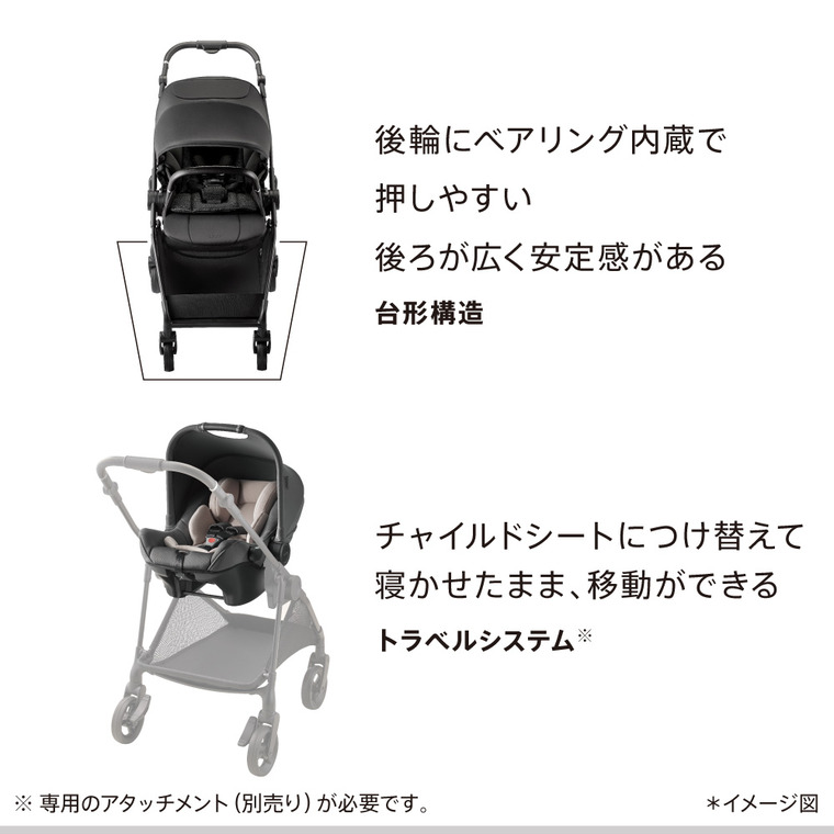 楽天市場】アップリカ ルーチェ フリー AC ベビーカー Aprica ロング
