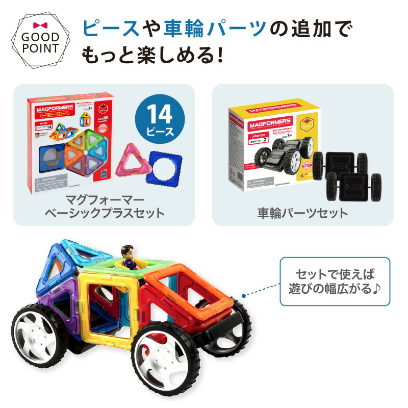 楽天市場】＼レビューで2ピースもらえる／ボーネルンド マグフォーマー