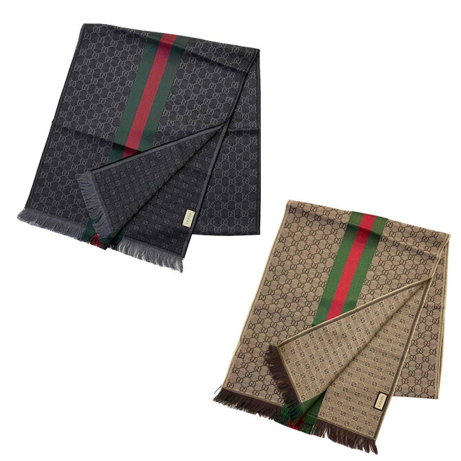 楽天市場】gucci マフラー ggパターンの通販
