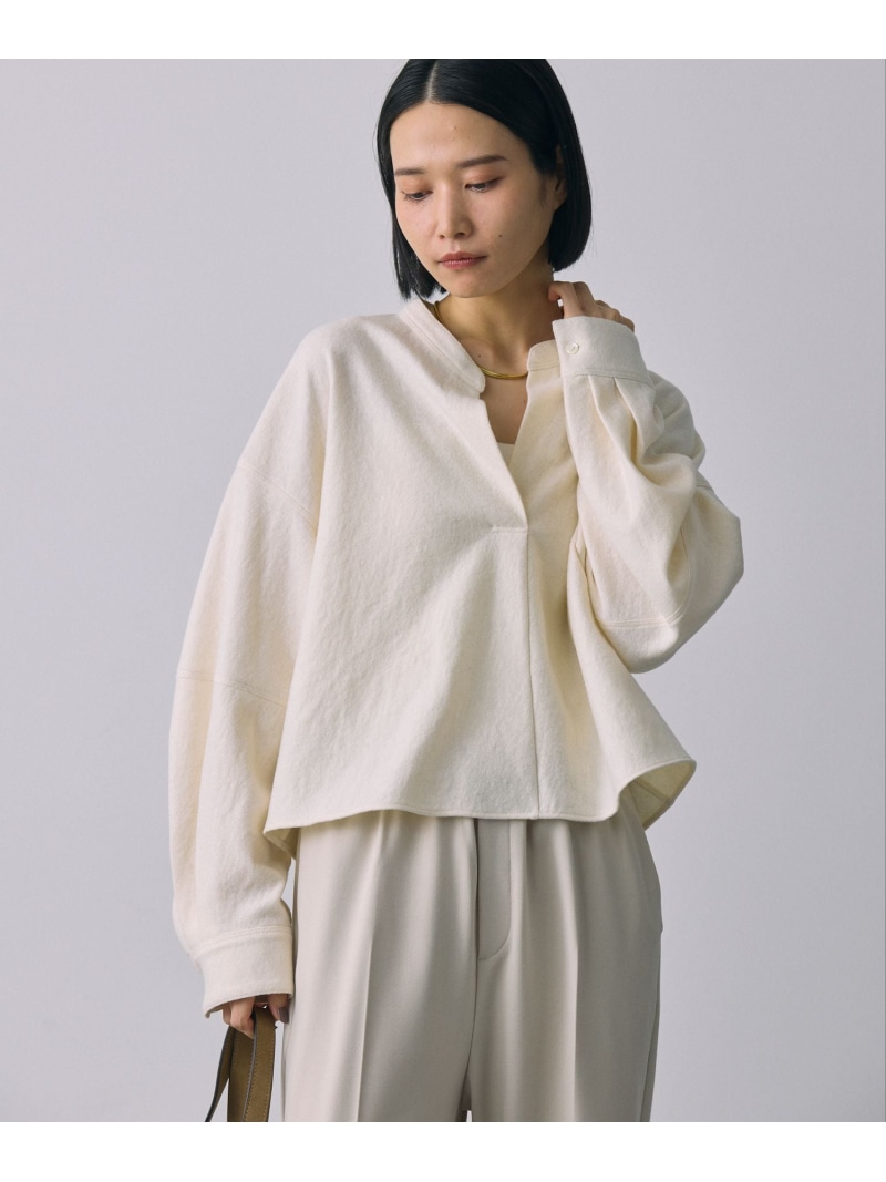 楽天市場】【SALE／40%OFF】ウールジャージーフォルムブラウス