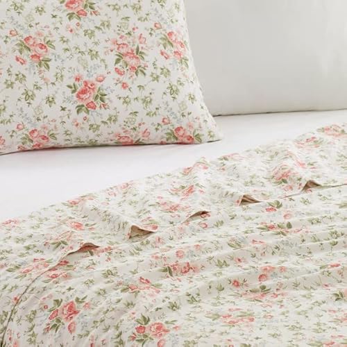 ローラ アシュレイLaura Ashley キングサイズ 高級寝具セット 枕カバー