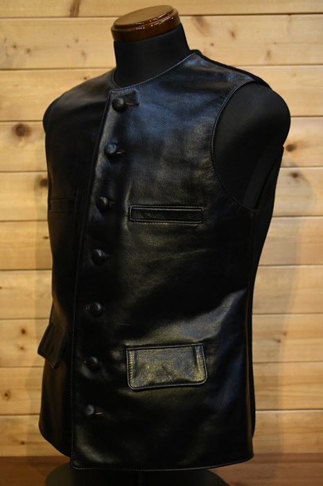 楽天市場】エアロレザー AERO LEATHER レザーベスト Shackleton