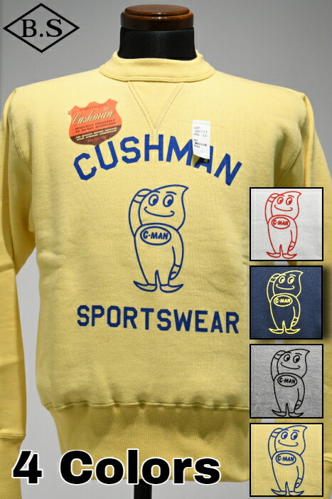 楽天市場】【期間限定ポイント5倍】クッシュマン CUSHMAN スウェット