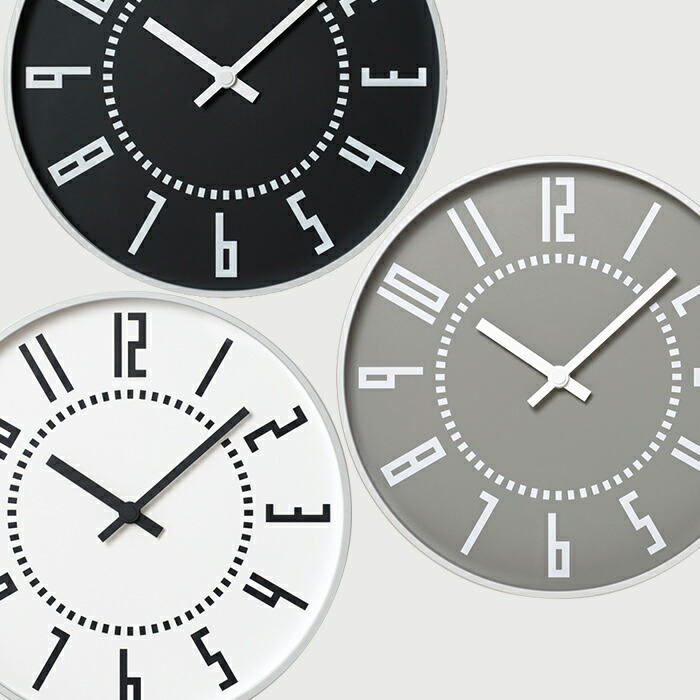 楽天市場】レビュー特典！ 掛け時計 《 eki clock エキ クロック