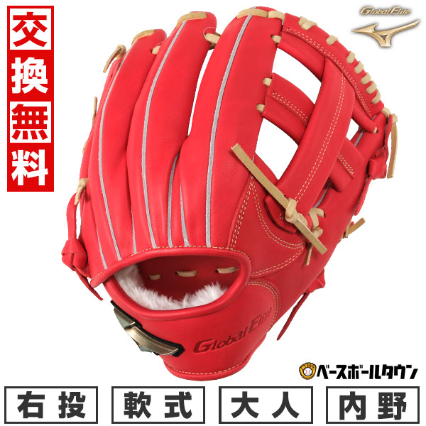 楽天市場】【交換送料無料】 野球 グローブ 軟式 大人 右投げ ミズノ