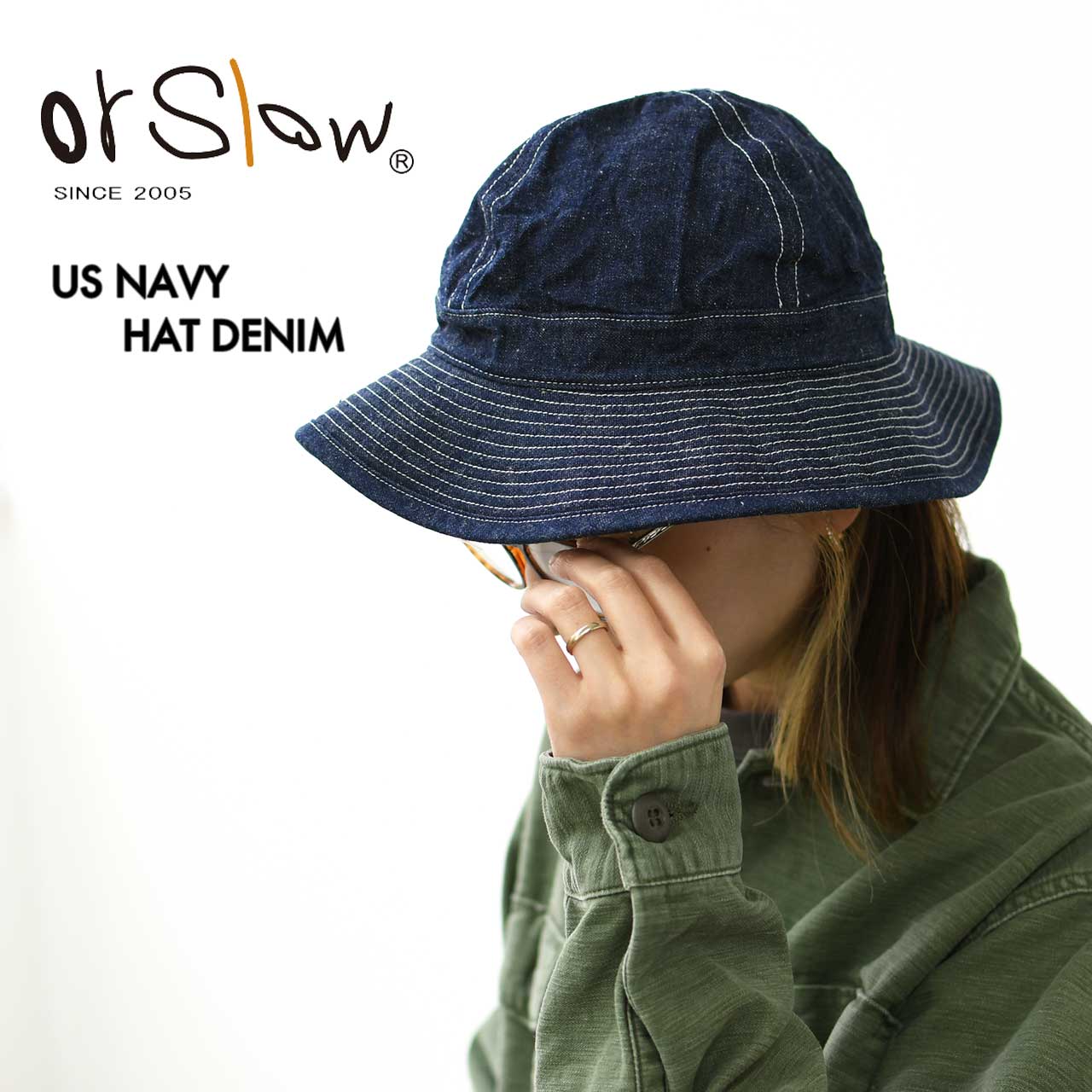 楽天市場】orslow デニム ハットの通販