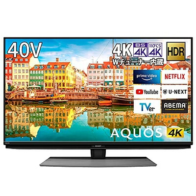 楽天市場】sharp 4t－c40aj1 aquos [40v型の通販