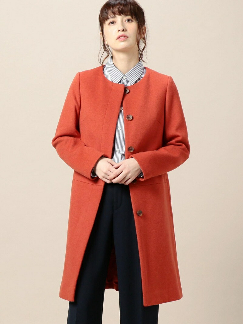 楽天市場】【SALE／50%OFF】BY ビーバータッチ ノーカラーコート 2