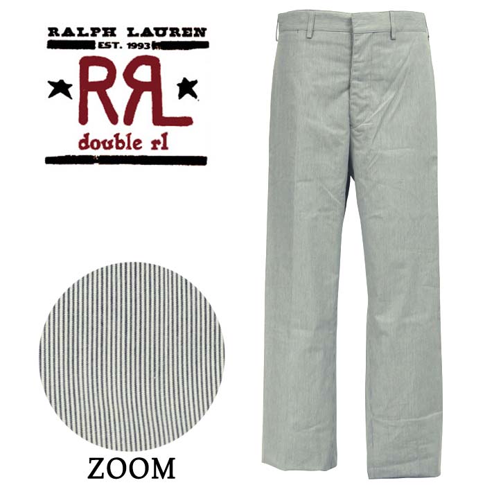 RRLコットンパンツ33/31 DOUBLE RL RALPH LAUREN/ダブル アール エル