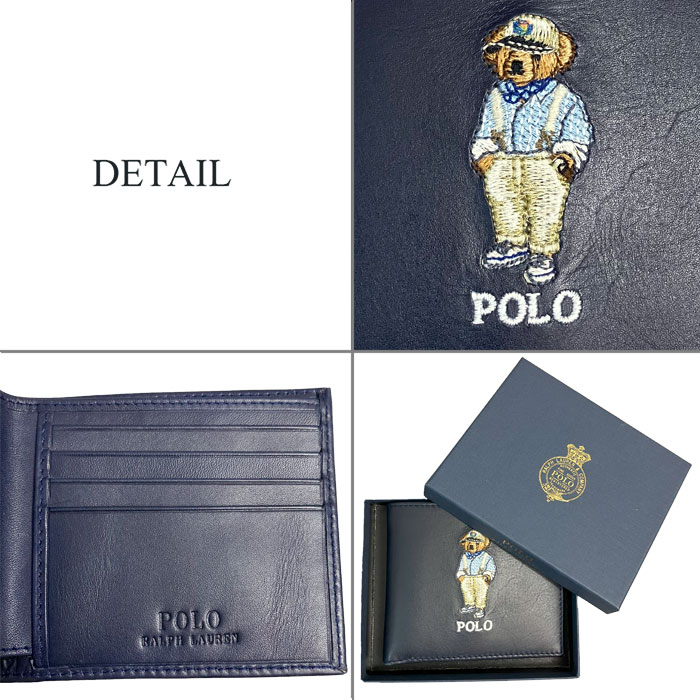 楽天市場】ラルフローレン POLO Ralph Lauren ポロベアー 2つ折り
