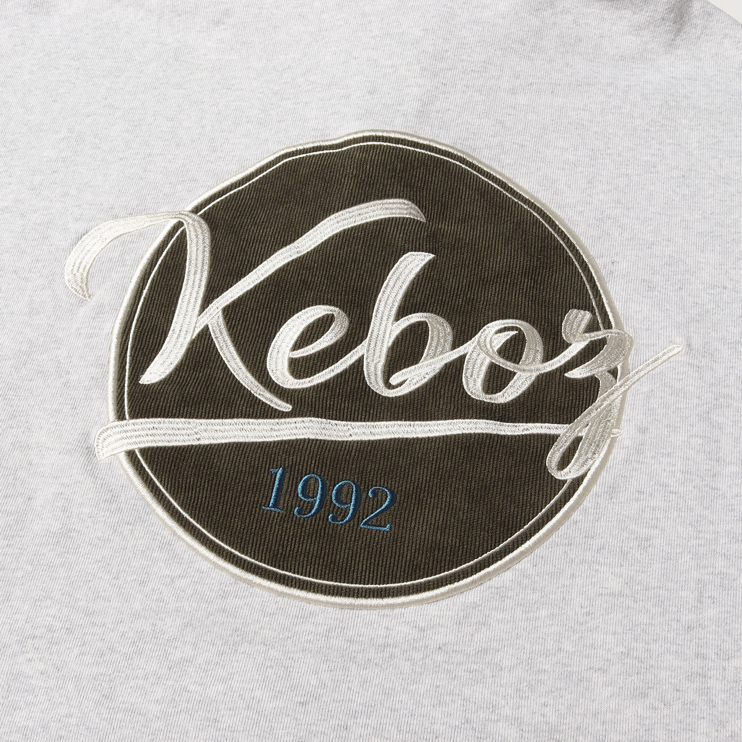 楽天市場】KEBOZ ケボズ スウェット サイズ:L コーデュロイ アップリケ