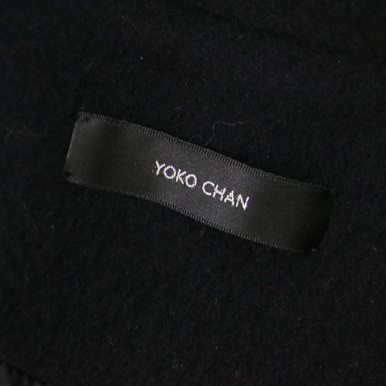 楽天市場】YOKO CHAN ヨーコチャン コート ブラック 黒 サイズ:FREE