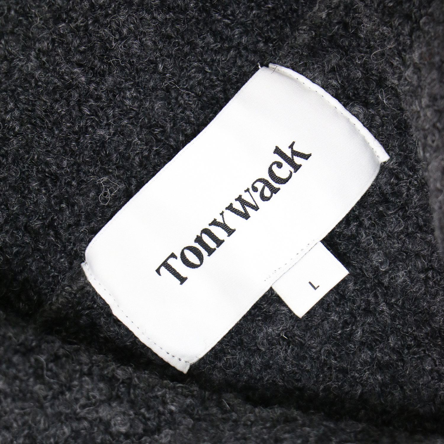 楽天市場】TONY WACK トニーワック ニット グレー サイズ:L / 24秋冬