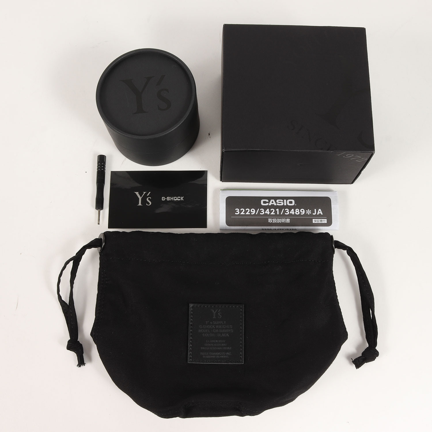 楽天市場】Yohji Yamamoto(Ys) ヨウジヤマモト 23SS G-SHOCK GM