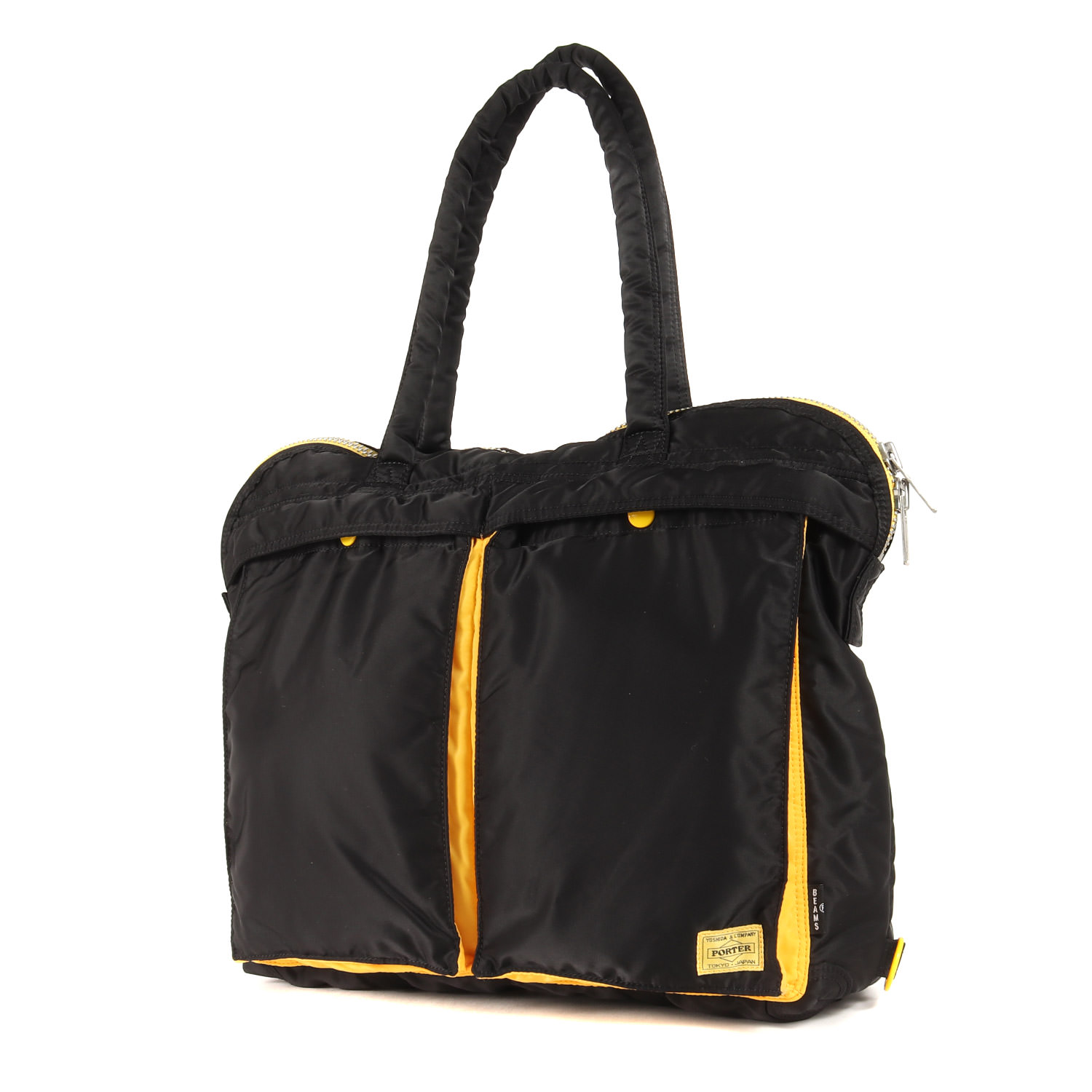 PORTER ポーター クリーム タンカー トートバッグ ブラック 美品