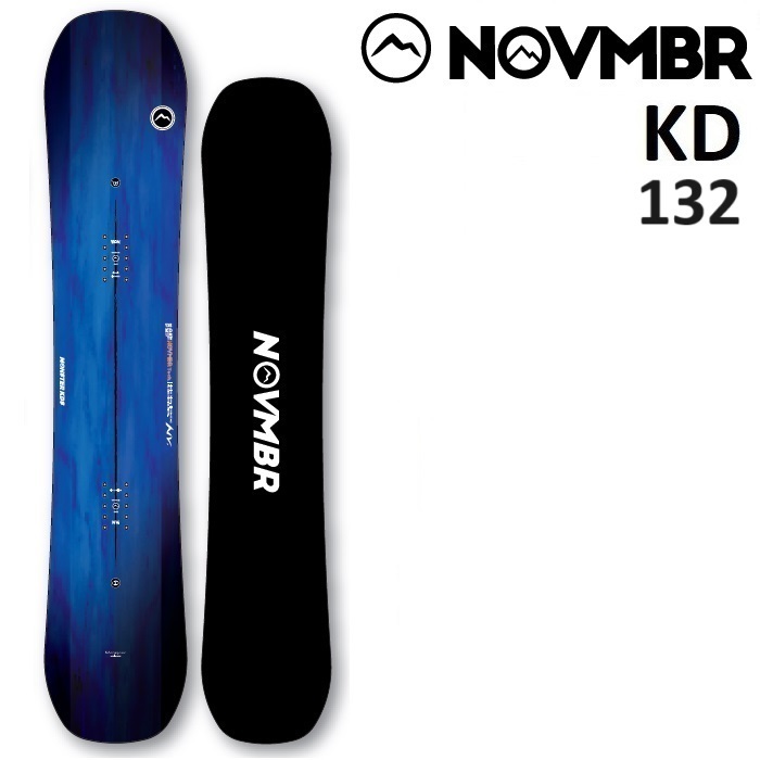楽天市場】24-25 NOVEMBER KD ノベンバー スノーボード 板 キッズ 132