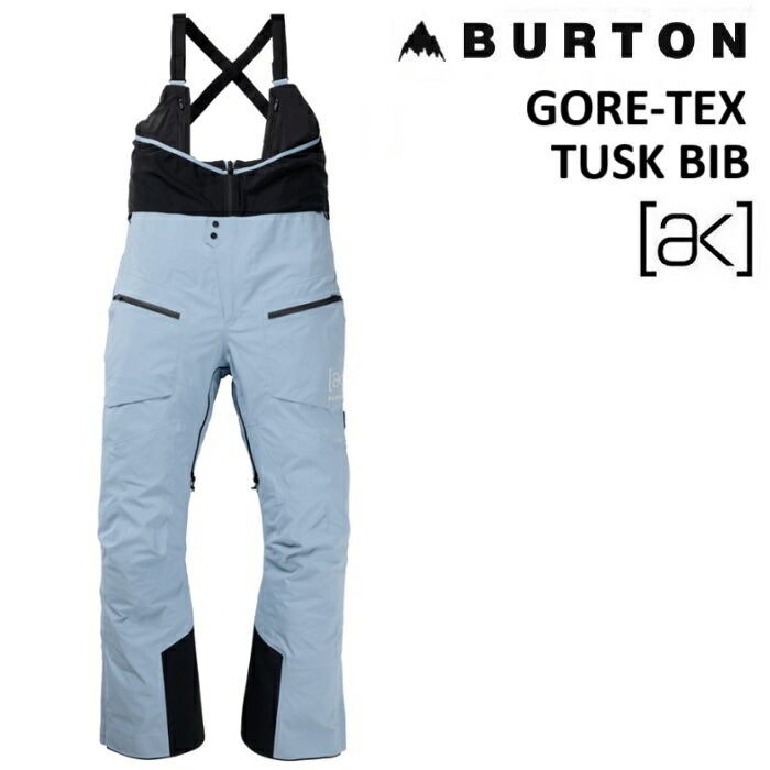 楽天市場】24-25 BURTON AK TUSK GORE-TEX PRO 3L BIB PANTS バートン