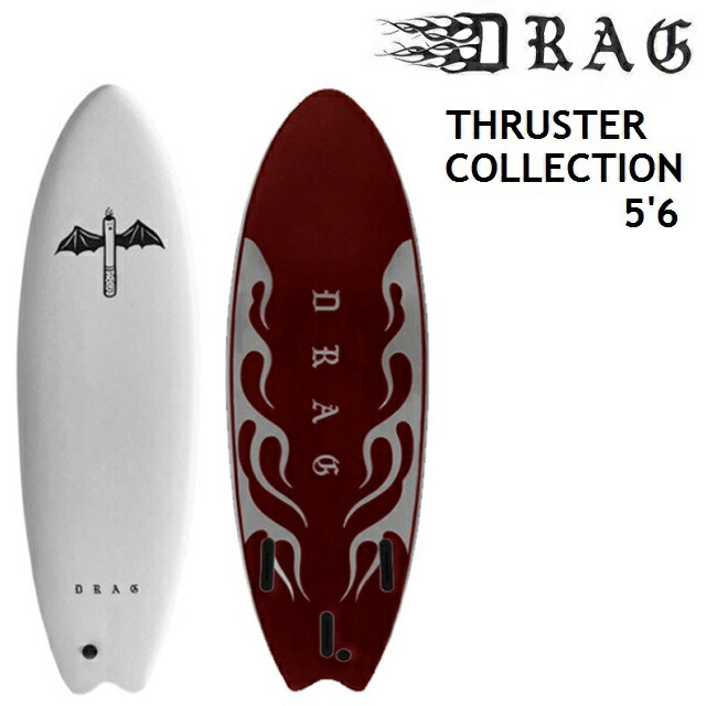 楽天市場】DRAG SURFBOARDS THE DRAG DART 5'6