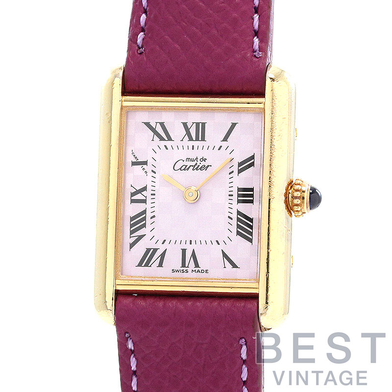 楽天市場】cartier カルティエ must tank vermeil マストタンク