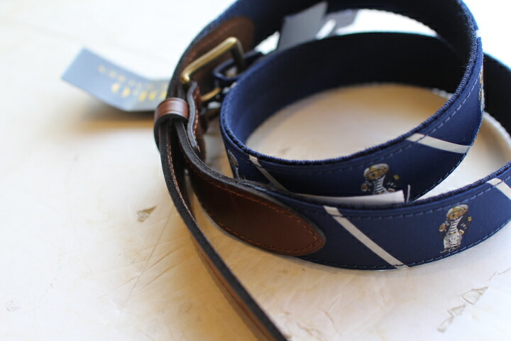 楽天市場】RALPH LAUREN(ラルフローレン)POLO BEAR LEATHER TRIMMED