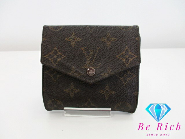 楽天市場】ルイ ヴィトン LOUIS VUITTON Wホック 二つ折り財布