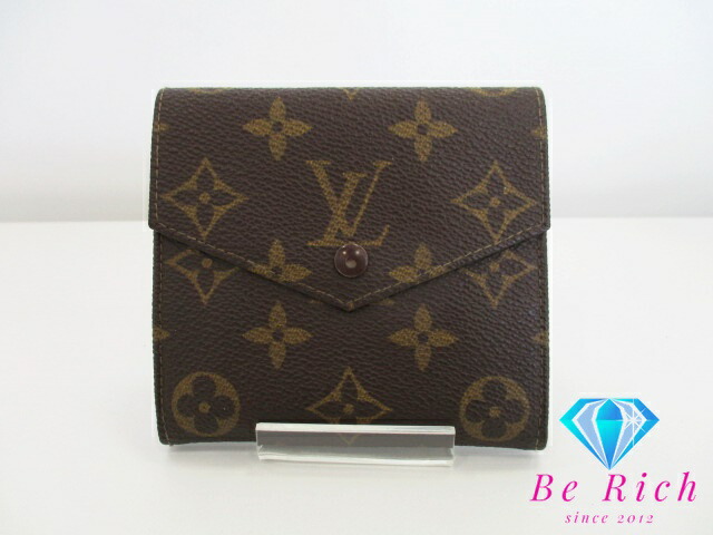 楽天市場】ルイ ヴィトン LOUIS VUITTON Wホック 二つ折り財布