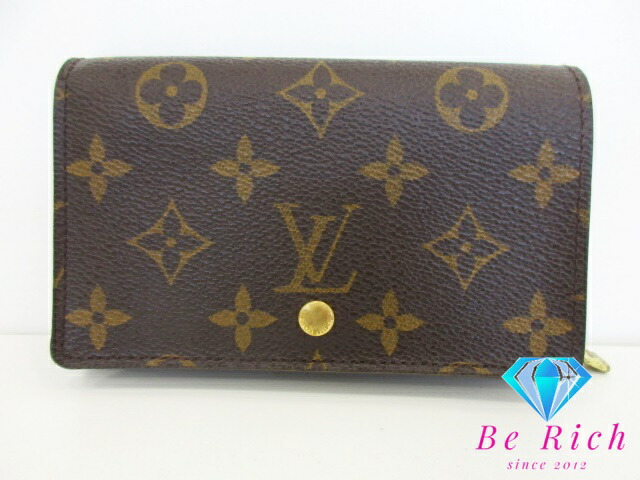 楽天市場】ルイ ヴィトン LOUIS VUITTON 二つ折り財布 モノグラム