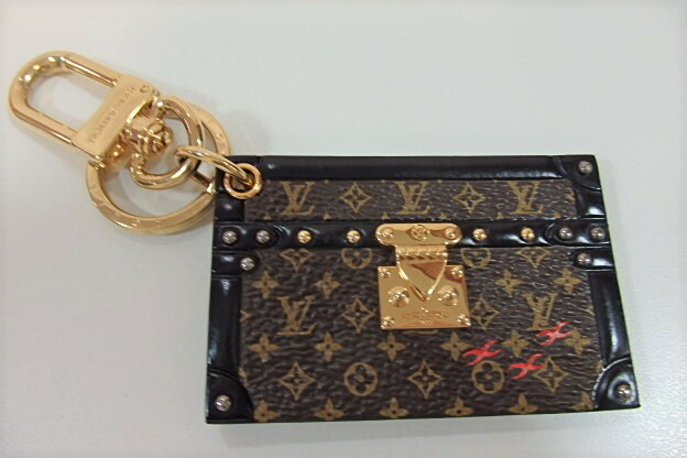 楽天市場】美品 ルイ ヴィトン LOUIS VUITTON キーホルダー キーリング