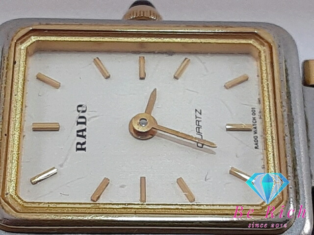 楽天市場】ラドー RADO レディース 腕時計 133.9638.4 スクエア