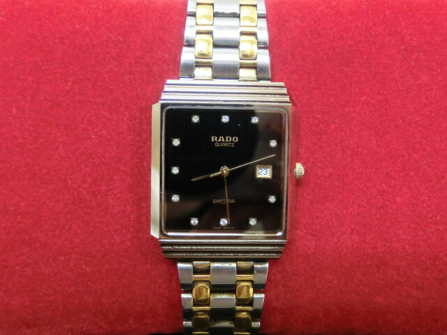 楽天市場】RADO ラドー ダイヤスター メンズ クォーツ SS 129.9523.3